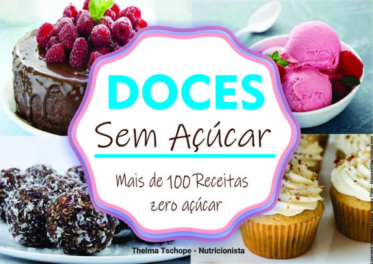 Doces Sem Açúcar – Mais de 100 Receitas