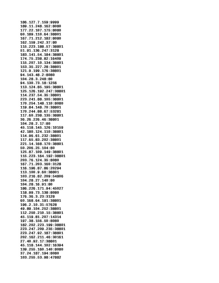Proxy FULLL.txt