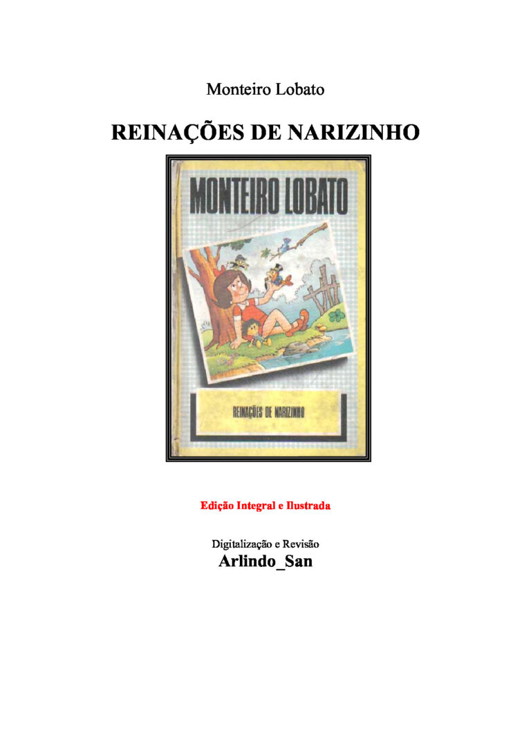 Reinações de Narizinho – Monteiro Lobato