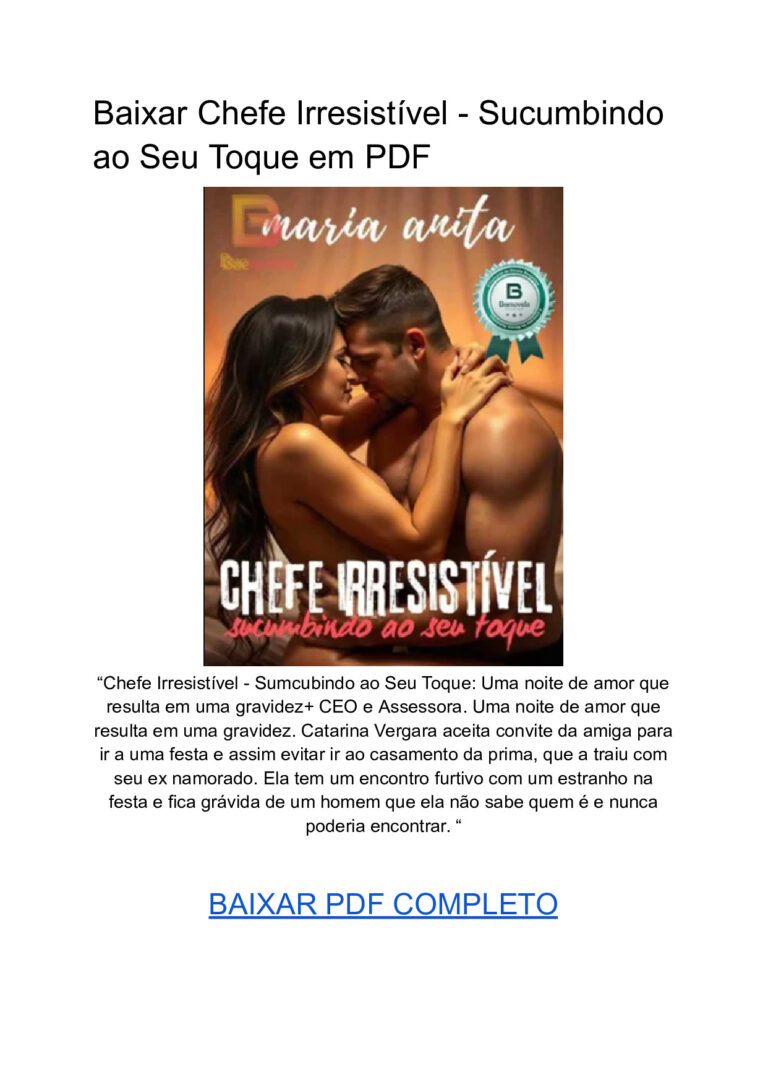 Chefe Irresistível – Sucumbindo ao Seu Toque