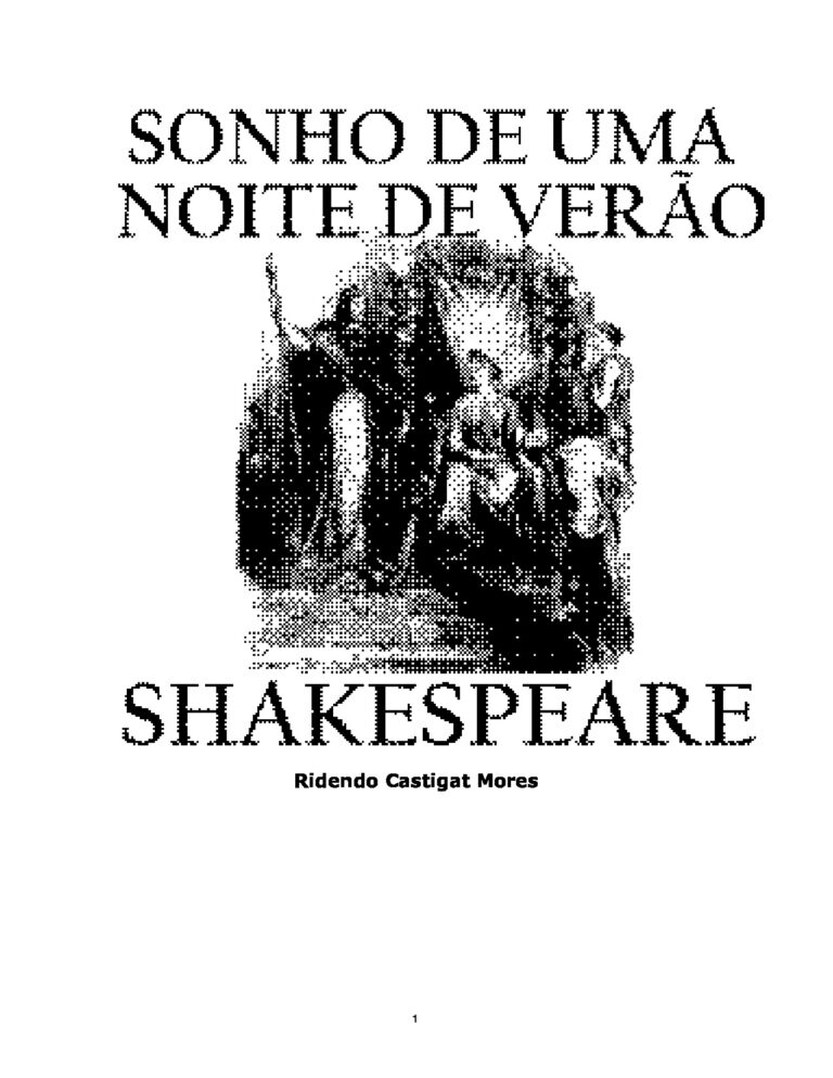 Sonho de uma noite de verão