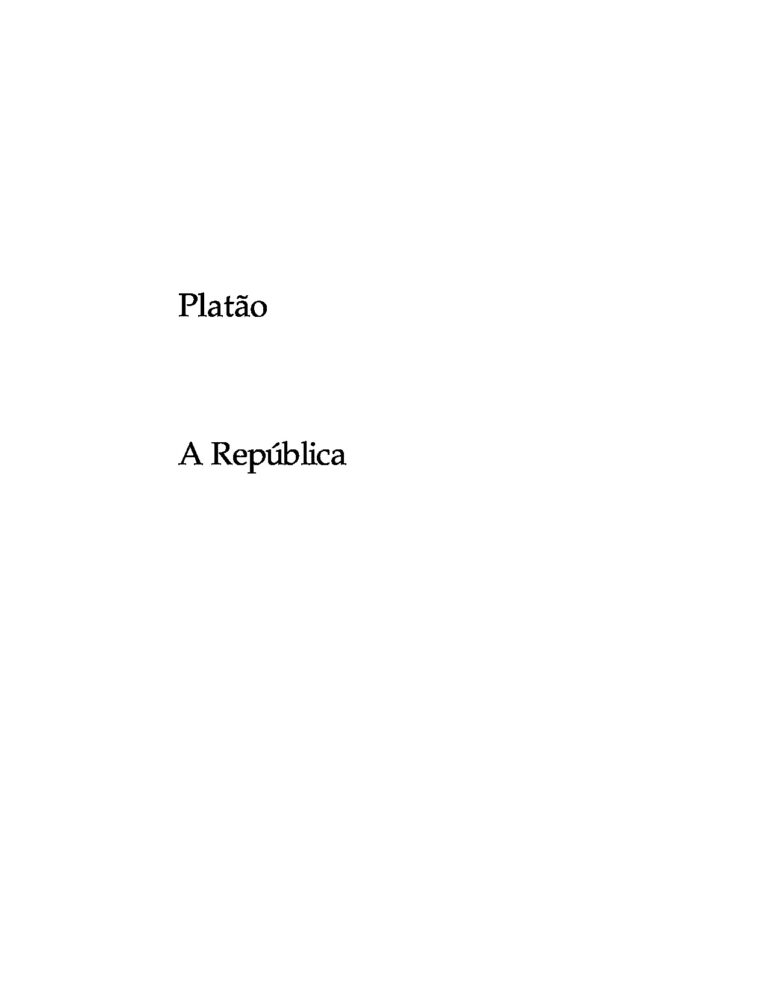 A REPÚBLICA