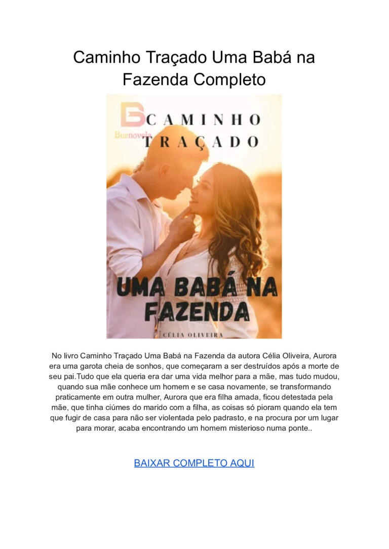 Caminho Traçado Uma Babá na Fazenda Completo